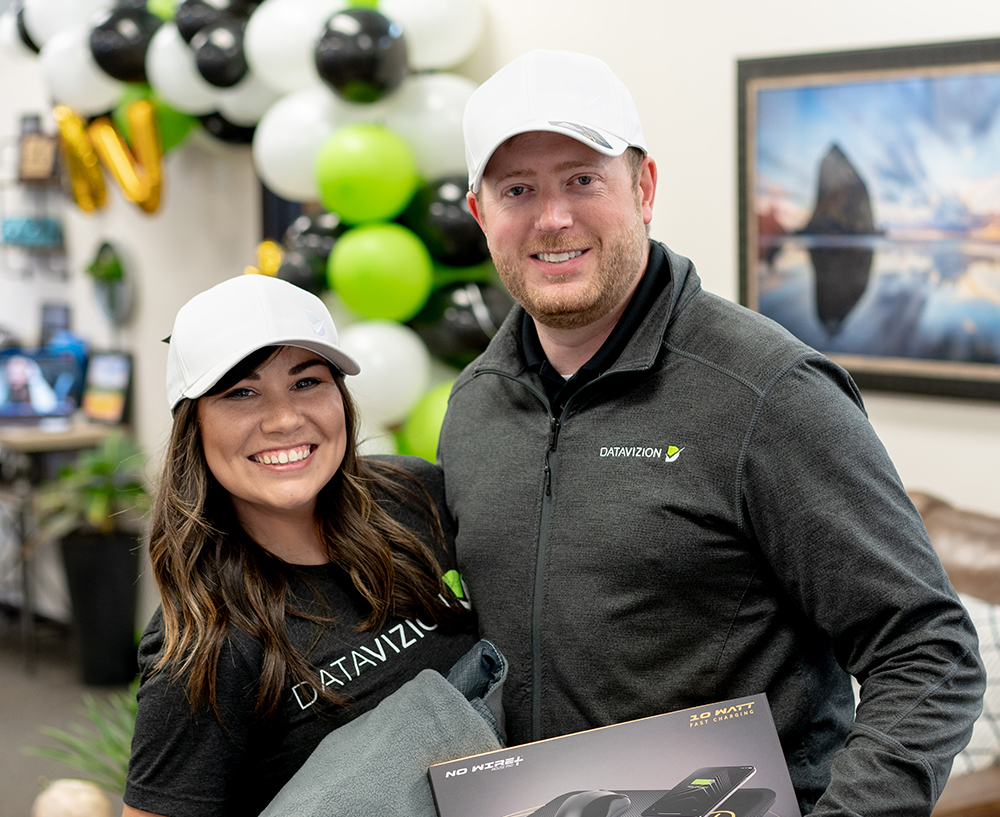 Datavizion Employees at Event